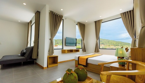 Habitación superior, vistas al mar