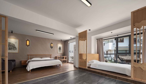 Habitación triple familiar