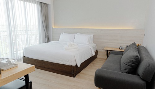 Habitación doble superior, vistas al parque