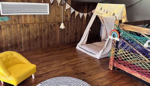 Habitación de lujo, varias camas
