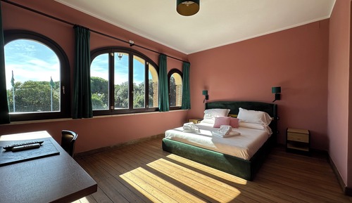 Habitación doble superior, vistas al jardín