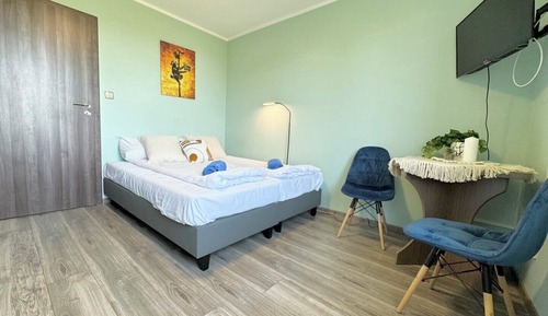 Habitación básica doble, baño privado