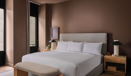 Estudio, 1 cama de matrimonio grande
