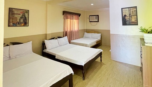 Habitación familiar, balcón