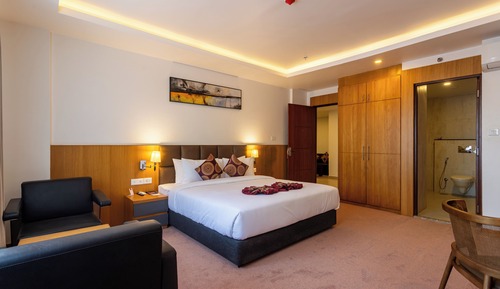 Suite presidencial, vistas al valle