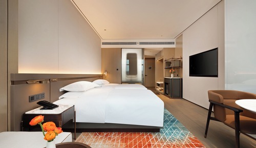 Habitación Confort con 2 camas individuales, vistas a la ciudad