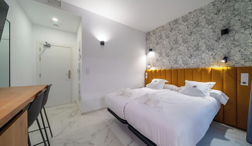 Habitación superior con 2 camas individuales