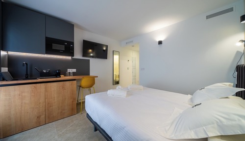 Habitación estándar con 1 cama doble o 2 individuales