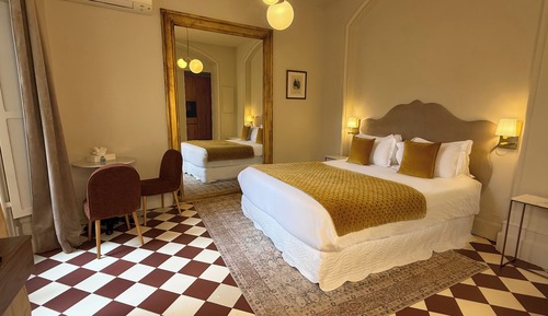 Habitación doble, vistas al jardín