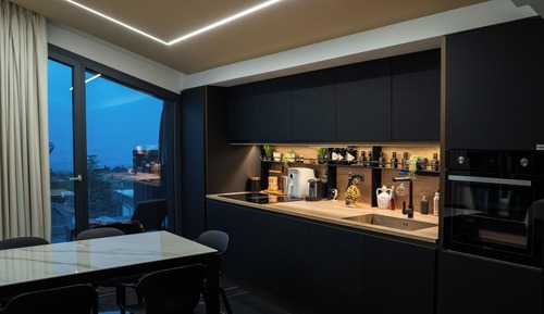 Suite estudio superior, vistas a la ciudad