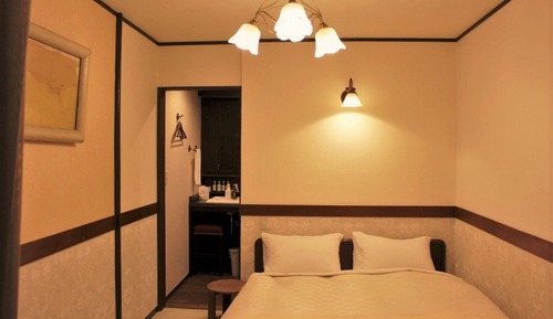 Habitación doble, no fumadores, baño privado (S room, 2F, Western Style)
