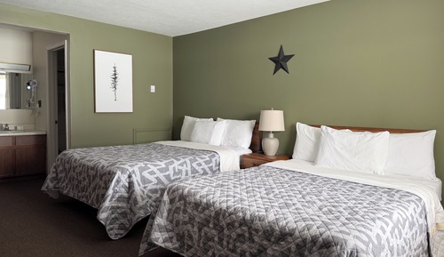Habitación estándar, 2 camas de matrimonio, no fumadores