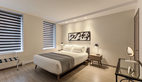 Apartamento, 1 cama de matrimonio, cocina, planta baja (A07)