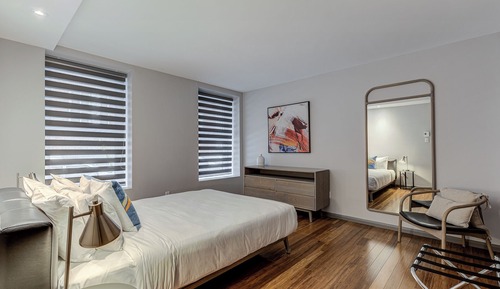 Apartamento, 1 cama de matrimonio, cocina, planta baja (A05)
