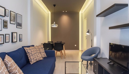 Apartamento, balcón, vistas a la ciudad