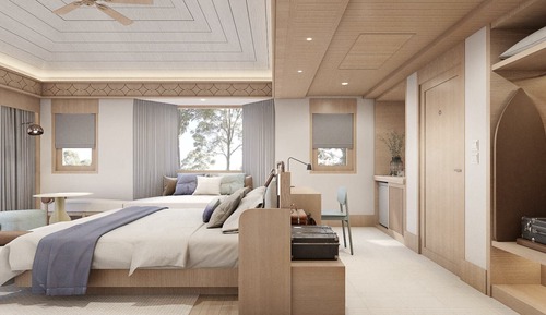Suite, 1 cama de matrimonio grande, vistas al mar (Duplex, Spa)