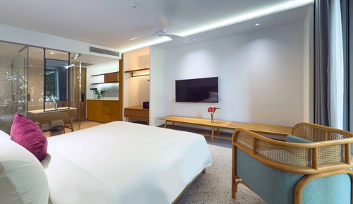 Habitación superior, 1 cama de matrimonio grande