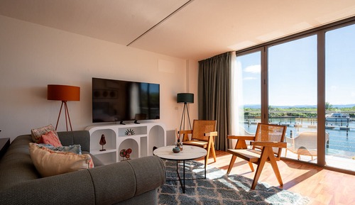 Suite, balcón, vistas al mar