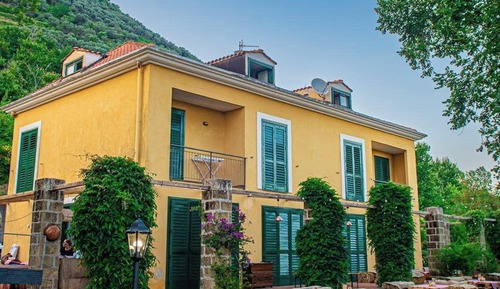 Villa, balcón, vistas al mar