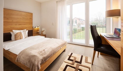 Habitación individual Confort, vistas al jardín