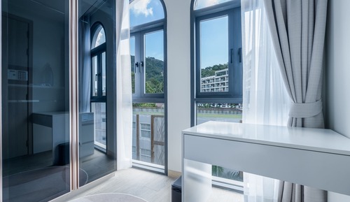 Apartamento, balcón, vistas a la ciudad