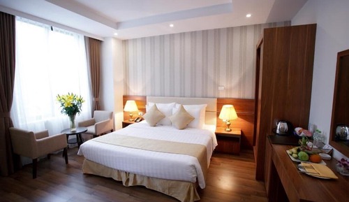 Habitación ejecutiva con 1 cama doble o 2 individuales, vistas a la ciudad