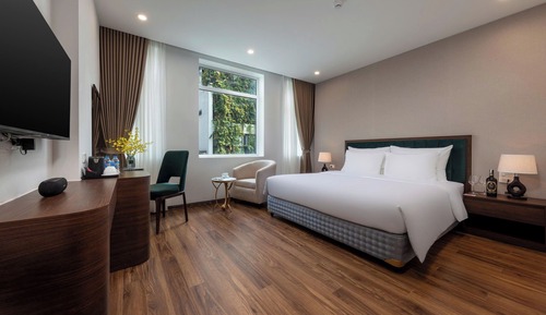 Habitación ejecutiva con 1 cama doble o 2 individuales, vistas a la ciudad