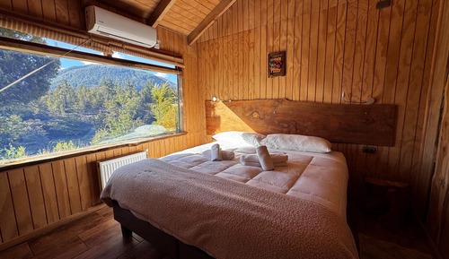 Habitación superior, vistas al río