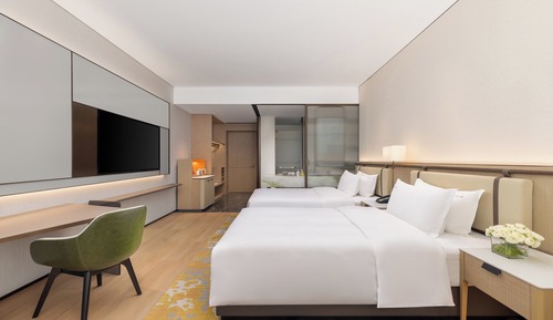 Habitación estándar, 2 camas dobles (High Floor)