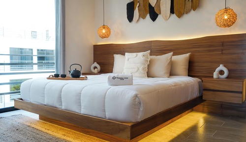 Apartamento exclusivo, 1 cama de matrimonio grande, piscina privada