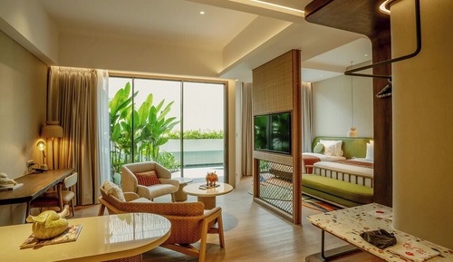 Suite familiar, vistas a la laguna
