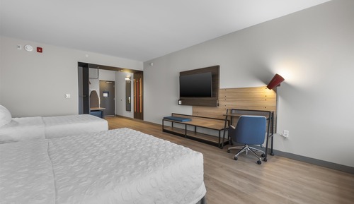 Habitación, 2 camas de matrimonio, accesible para personas con discapacidad (Mobility & Hearing)