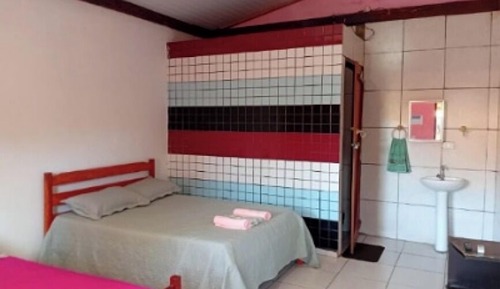 Habitación familiar con 2 camas individuales, vistas al patio