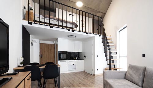Apartamento, vistas al río