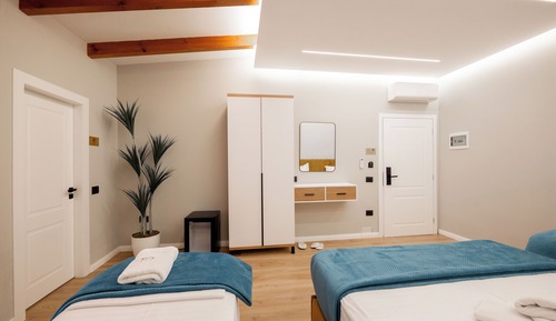 Habitación familiar, vistas al mar