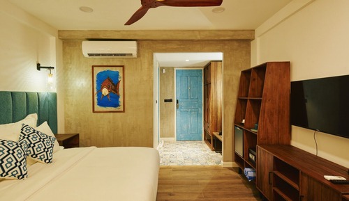 Habitación Deluxe doble, balcón, vistas a la playa