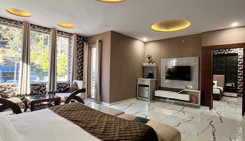 Suite superior, balcón, vistas al jardín