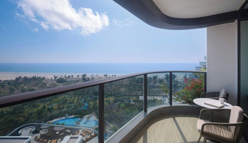 Suite Deluxe, 1 cama de matrimonio grande, balcón, vistas al mar