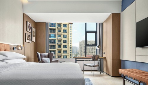 Habitación Business, 1 cama de matrimonio grande, vistas a la ciudad