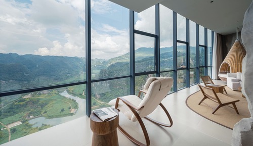 Habitación de lujo, 1 cama de matrimonio, vistas al valle, planta ejecutiva