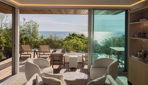 Casa de campo de lujo, vistas a la bahía