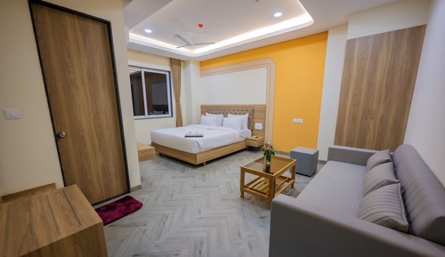 Habitación Deluxe doble, vistas a la montaña