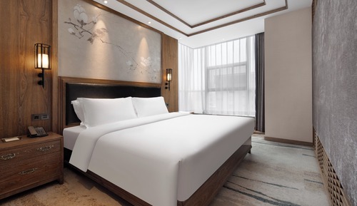 Suite Deluxe, 1 cama de matrimonio grande, vistas a la ciudad
