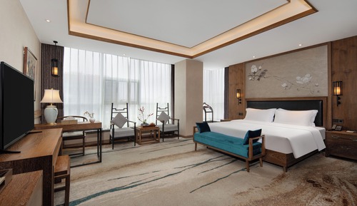 Habitación Deluxe, 1 cama de matrimonio grande, vistas a la ciudad