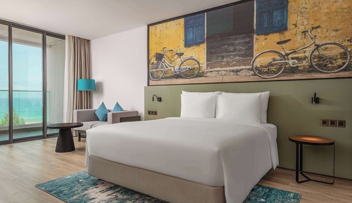 Habitación Premium, vistas parciales al mar