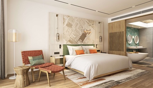 Suite, 2 habitaciones, vistas al jardín