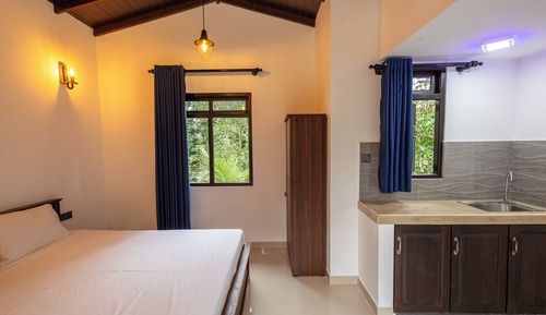 Habitación estándar doble, vistas al jardín