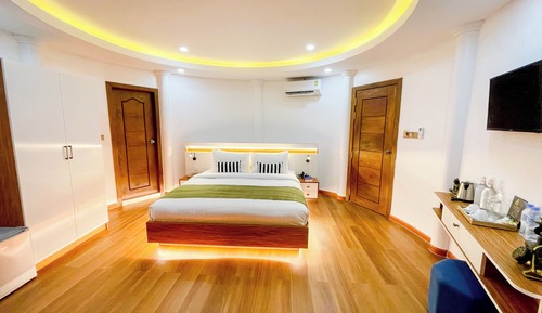 Habitación básica doble, 1 habitación, bañera (Senior Villa)