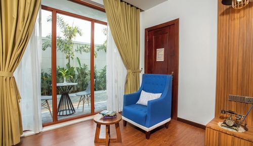 Suite Deluxe, 1 cama de matrimonio grande, balcón (Private)