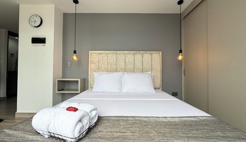 Estudio Deluxe, 1 habitación, balcón